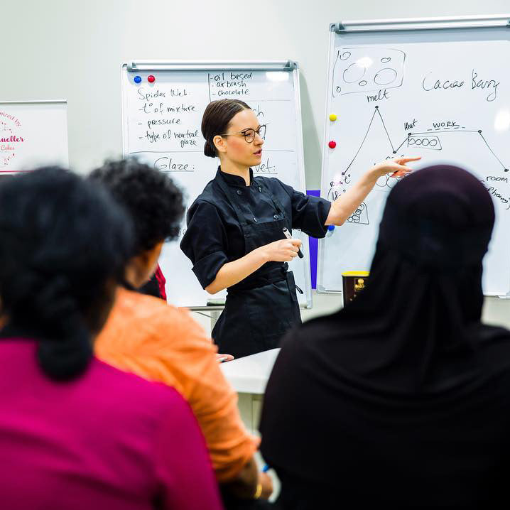 Ksenia Penkina Teaches Glazing Online Pastry Class