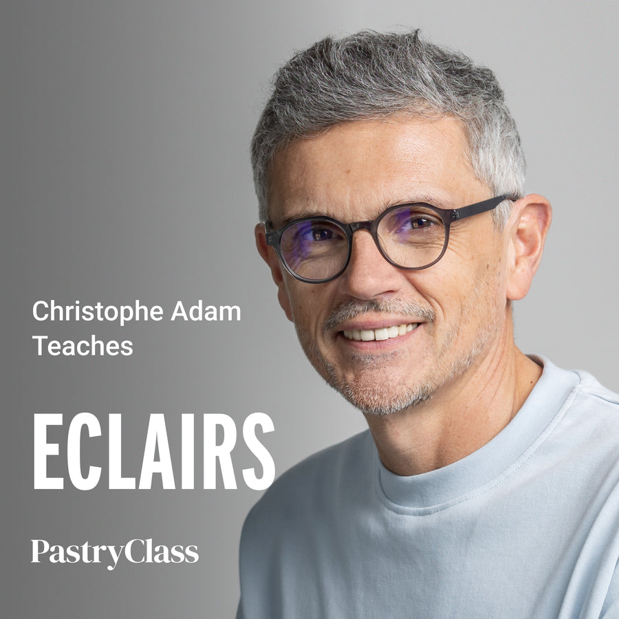 Christophe Adam Pastry Chef Teaches Eclairs Online Masterclass PastryClass