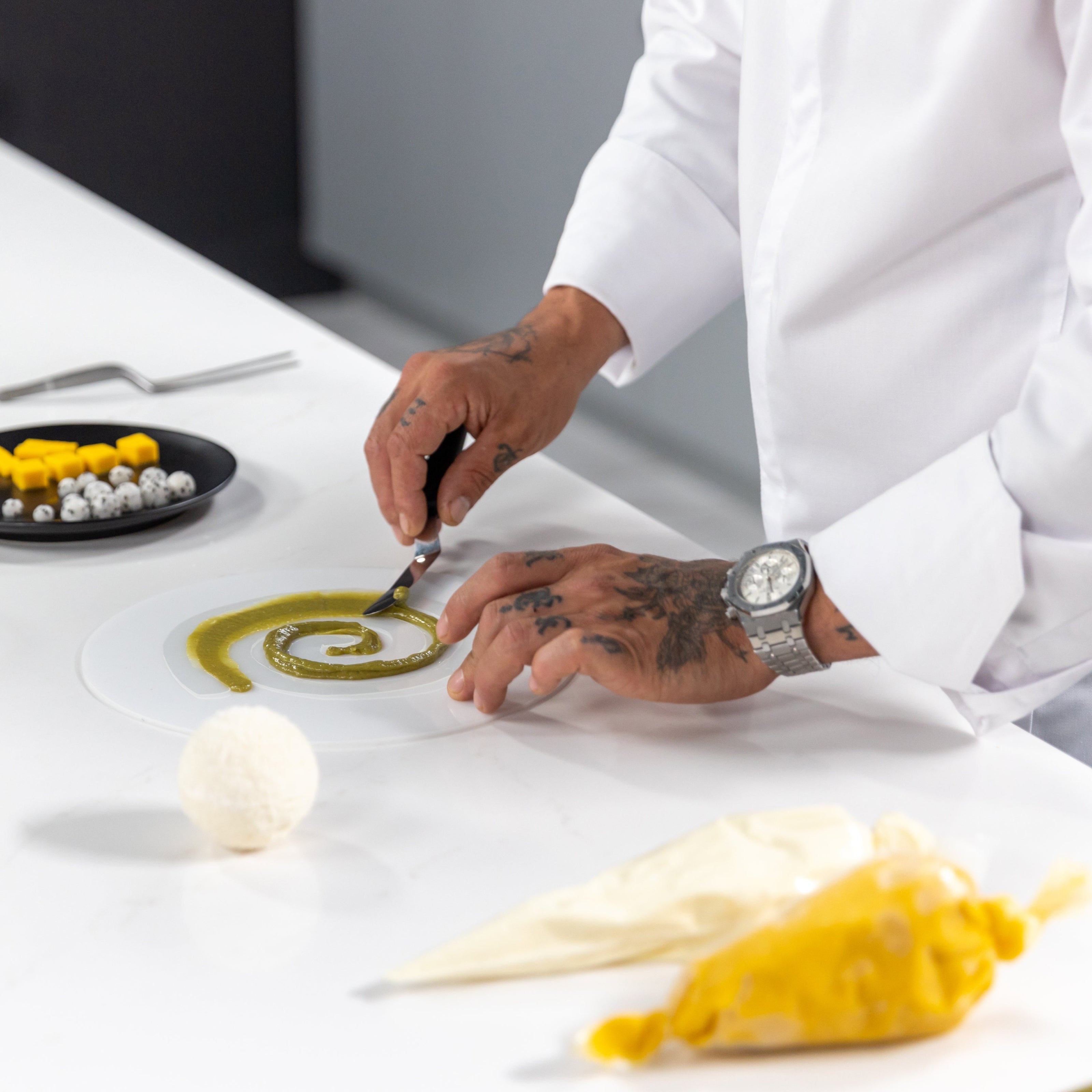 Joakim Prat Pastry Chef Sugar Sphere Dessert Recipe Online Master Class PastryClass