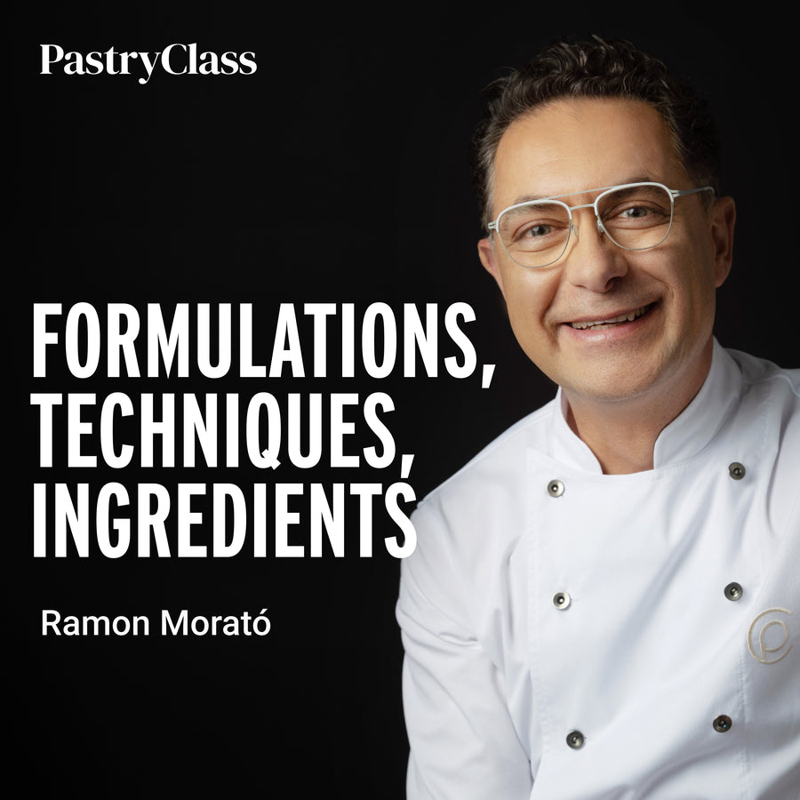 Ramon Morató Pastry Chef Teaches Formulations, Techniques and Ingredients Online Master Class Chocolate Pastry Class Cacao Barry
